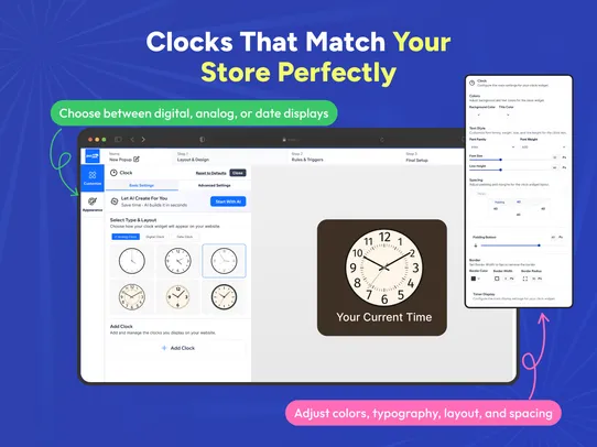 Clock: Digital Time screenshot