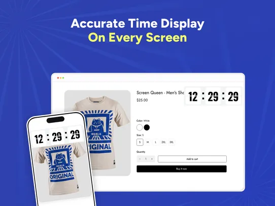 Clock: Digital Time screenshot