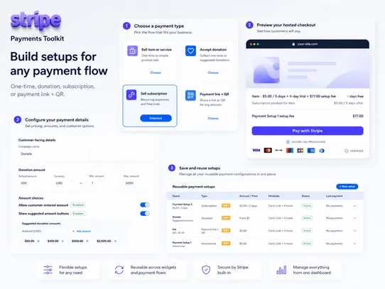 Stripe Payments Toolkit screenshot