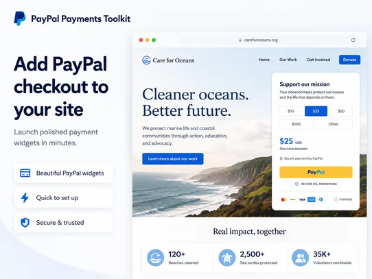 PayPal Payments Toolkit screenshot