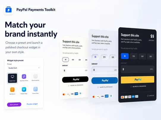 PayPal Payments Toolkit screenshot
