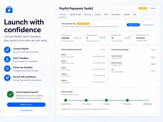 PayPal Payments Toolkit screenshot