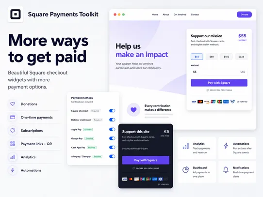 Square Payments Toolkit screenshot
