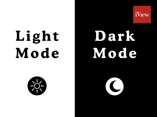 Dark and Light Mode screenshot