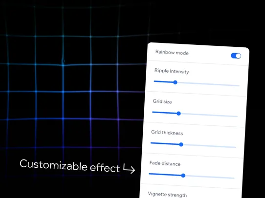 Animated BG: Grid &amp; Geometry screenshot