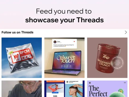 Threads Post Feed screenshot