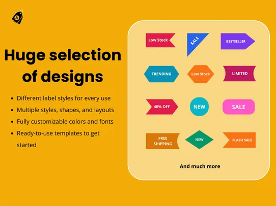 Better Product Labels screenshot