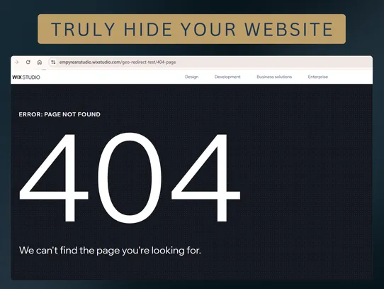 Geo Redirect and Blocker screenshot