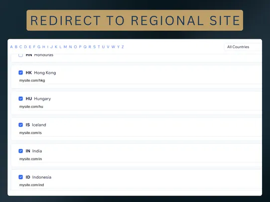 Geo Redirect and Blocker screenshot
