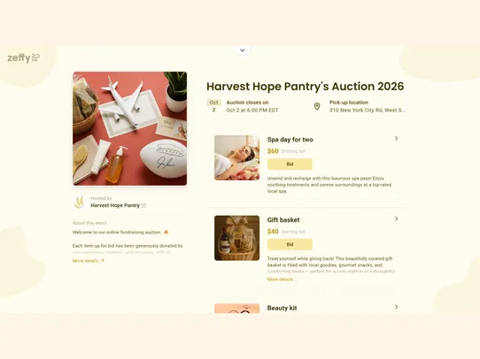 Zeffy Donations &amp; Fundraising screenshot