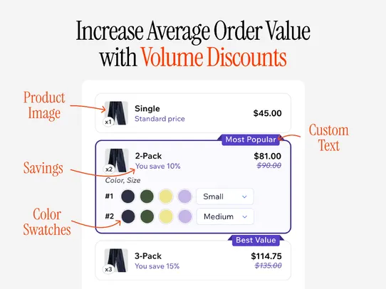 Bundles &amp; Upsells By Cash Cow screenshot