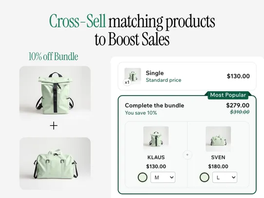 Bundles &amp; Upsells By Cash Cow screenshot