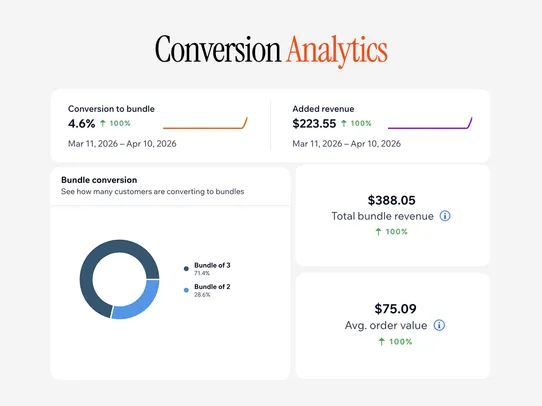 Bundles &amp; Upsells By Cash Cow screenshot