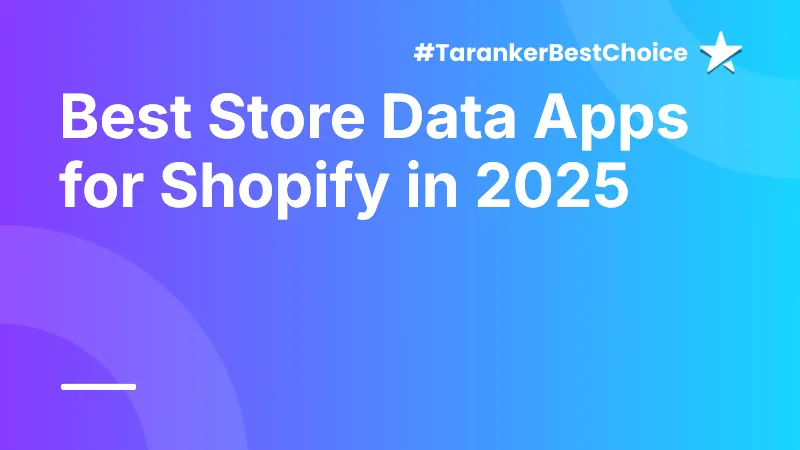 Top 10 Shopify Store Data Apps 2025 to Centralize Insights & Make ...